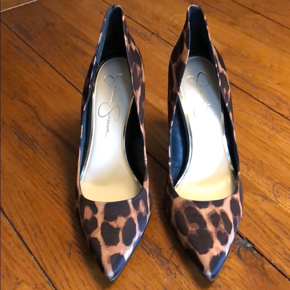 Jessica Simpson Cambredge Pump Leopard!